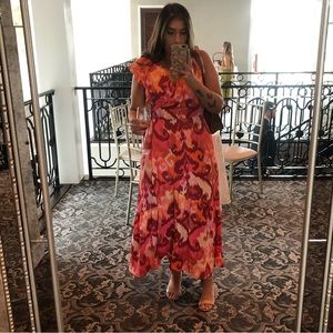 Bar III Pink Wrap Dress